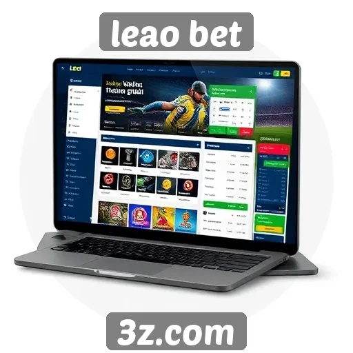 Interface e usabilidade do site Leão Bet