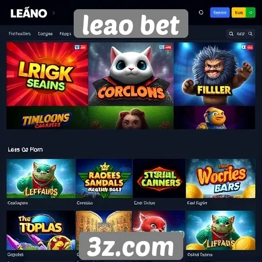 Análise de jogos populares na plataforma Leão Bet